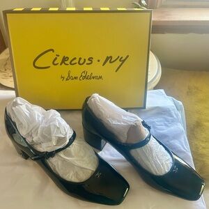 NIB Circus by Sam Edelman Eloisa Black Patent Mary Jane size 8.5M/39